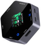BlitzWolf BW-TH16 8 az 1-ben USB-C dokkolóállomás 100W LCD intelligens kijelző