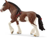 Schleich Figurina Schleich Farm World Horses - Iapa Clydesdale cu coama impletita (13809) Figurina