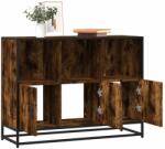 vidaXL sonoma tölgy színű szerelt fa tálalószekrény 100x35x76 cm (849031) - pepita