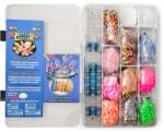 Rainbow Loom Ajándék box Starter Kit Gift Box Small Rainbow Loom 3600 gumi 2 hurkolótűvel 6 évtől RL47 (RL47)