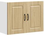 vidaXL Кухненски стенен шкаф, Kalmar, дъб сонома, инженерно дърво (853590)