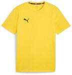 PUMA Férfi funkcionális rövid ujjú pólók Puma TEAMGOAL CASUALS TEE sárga 658615-07 - XS