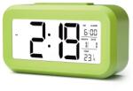 MRG Ceas cu Termometru MRG M899, LCD , Cu Lumina Noapte, Calendar, Verde