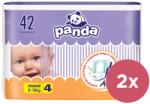  2x BELLA PANDA Scutece de unică folosință 4 Maxi (8-18 kg) 42 buc