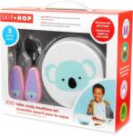  Set de sufragerie SKIP HOP Zoo 5 buc Koala 12m+ (9N582510) Set pentru masa bebelusi