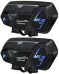 FODSPORTS M1-S Pro motorkerékpár intercom két darabos csomag fekete (M1-S Pro 2 pack) - ipon