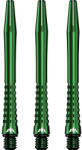  Darts szár hosszú Mission Atom13 aluminium, zöld 47mm
