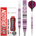Red dragon darts Dart szett steel Red Dragon Artura Shocking Pink, 24g 90% wolfram