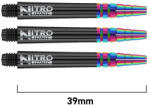 Red dragon darts Dart szár közepes Red Dragon Nitrotech Ionic műanyag fém toppal, fekete 39mm