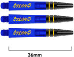  Dart szár rövid Red Dragon Luke Humphries Nitrotech, kék 36mm
