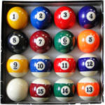  Golyókészlet Pool biliárd 57, 2mm-es A minőség