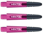Winmau Dart szár rövid Winmau Vecta, műanyag, fém toppal rózsaszín 35mm