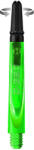 Harrows Dart szár hosszú Harrows Carbon 360 elforgós, zöld 49mm