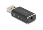 Delock USB Gaming DAC 24 Bit / 96 kHz High Res Audio (68001) (68001) - aqua
