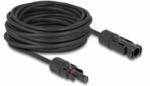 DeLock DL4 Solar kábel 6 mm2 apa - anya 10 m fekete (88213) (88213) - aqua