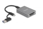 Delock USB Type-C kártyaolvasó SD Express és CFexpress B-típusú memóriakártyákhoz (91011)