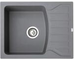 Metalac Quadro M Metalac 372986 Gránit Mosogatótálca - Extra mély, Csepegtetőtálcás, Grafit (372986) - rent-xgranit