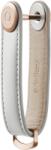 Orbitkey Key Organizer Leather 2.0 - Stone with Grey Stitching