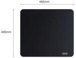 IRIS IMP450-L Egérpad L méret, szövet-gumi, 450mm x400mm x 2mm (IMP450-L) - officedepot