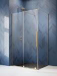 Radaway Furo Gold KDJ 90x120 cm balos szögletes zuhanykabin, arany 10104472-09-01L, 10110430-01-01 + 10113120-01-01 (B) (10104472-09-01L, 10110430-01-01, 10113120-01-01)