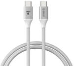 ORICO USB кабел Orico USB C-to-C PD 100W Charging 1.0m White - CDX-100CC-WH (CDX-100CC-WH-BP)