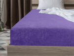  Cearsaf Frotir cu elastic EXCLUSIVE 90x200 cm mov inchis