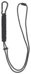 MILTEC paracord karabínerrel, fekete