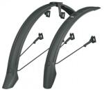 SKS Veloflexx 65 All Mountain felpattintható műanyag sárvédő szett, 29 colos kerékpárokhoz, 65 mm, kiegészítő pálcás, fekete - bikepro - 12 900 Ft