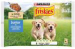Friskies Dog 4x85g Junior Csirke + Sárgarépa szószban Alutasakos kutyaeledel 2512