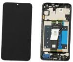 Samsung A057 Galaxy A05s, LCD kijelző érintőplexivel és előlapkerettel, fekete (GH81-24364A) (SERVICE PACK) (GYÁRI) (GH81-24364A)