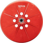 TOYA Tépőzáras kerek csiszolótalp falcsiszolóhoz 225 mm (YT-82353) (YT-82353)