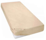  Pamut strech lepedő 40x90cm - Tejeskávé