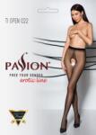 PASSION Ciorapi TIOPEN 022 black/red S/M 1/2 (20 den)