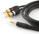 KáCsa Audió Cablu Jack 3.5mm - RCA KaCsa Audio KCE-65-JR (1m) (KCE-65-1JR)