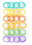 Bright Starts Teether - Inele C, 24 buc, 0 m+ (8664-24)