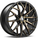 seventy9 SV-C Fényes fekete Arany 5/112 17x7, 5 ET40 66, 6