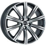 Mak BIRMINGHAM Gunmetal Polírozott 5/112 22x9, 5 ET31 66, 4 - 4sgumi