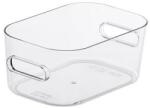SMARTSTORE Műanyag tárolódoboz, 0, 6 liter, SMARTSTORE Compact Clear XS, átlátszó - oneclick