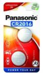 Panasonic CR2016 3V lítium gombelem 2db/csomag (CR2016L-2BP-PAN) - oneclick