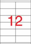 APLI Etikett, univerzális, 105x48 mm, APLI, 6000 etikett/csomag - oneclick