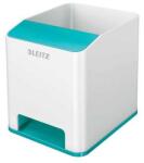 LEITZ Írószertartó, kettős színhatású, LEITZ Wow, jégkék - oneclick