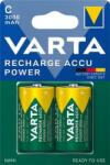 VARTA Tölthető elem, C baby, 2x3000 mAh, előtöltött, VARTA Power