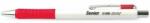FlexOffice Golyóstoll, 0, 4 mm, nyomógombos, FLEXOFFICE Senior, piros - oneclick