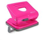 Rapesco Lyukasztó, kétlyukú, 25 lap, fém, RAPESCO 825, pink