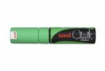 uni Krétamarker, 8 mm, UNI PWE-8K, fluor zöld