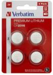 Verbatim Gombelem, CR2016, 4 db, VERBATIM Premium