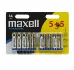Maxell AA Alkáli Elem 5+5db/csomag (18733) - oneclick