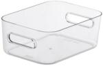SMARTSTORE Műanyag tárolódoboz, 1, 5 liter, SMARTSTORE Compact Clear S, átlátszó - oneclick