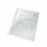 Leitz Genotherm, felül és belső oldalon nyitott, lefűzhető, A4, PP, 140 mikron, narancsos felület, LEITZ Recycle