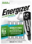Energizer Tölthető elem, AAA mikro, 4x800 mAh, előtöltött, ENERGIZER Extreme